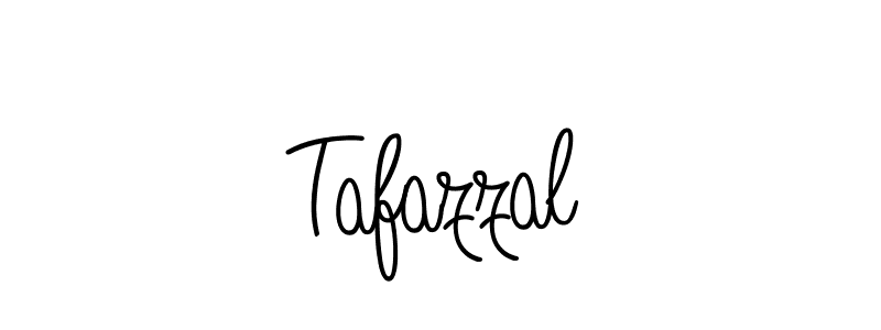 Use a signature maker to create a handwritten signature online. With this signature software, you can design (Angelique-Rose-font-FFP) your own signature for name Tafazzal. Tafazzal signature style 5 images and pictures png