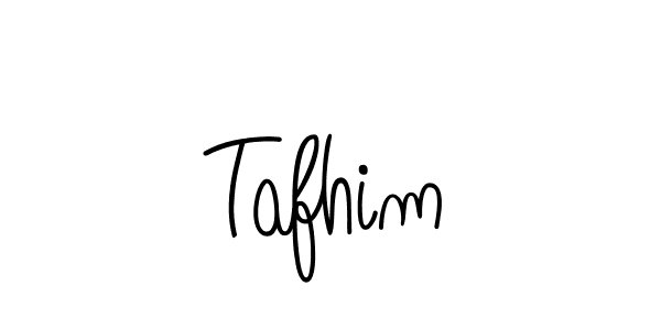 The best way (Angelique-Rose-font-FFP) to make a short signature is to pick only two or three words in your name. The name Tafhim include a total of six letters. For converting this name. Tafhim signature style 5 images and pictures png