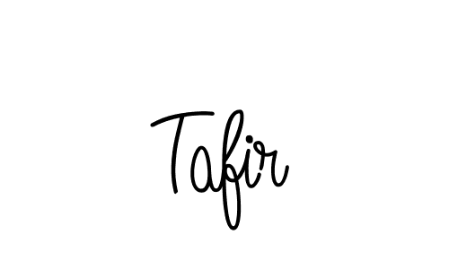 How to make Tafir name signature. Use Angelique-Rose-font-FFP style for creating short signs online. This is the latest handwritten sign. Tafir signature style 5 images and pictures png
