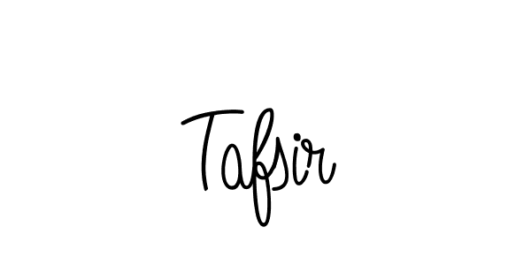 Use a signature maker to create a handwritten signature online. With this signature software, you can design (Angelique-Rose-font-FFP) your own signature for name Tafsir. Tafsir signature style 5 images and pictures png