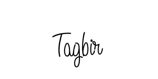 Use a signature maker to create a handwritten signature online. With this signature software, you can design (Angelique-Rose-font-FFP) your own signature for name Tagbir. Tagbir signature style 5 images and pictures png