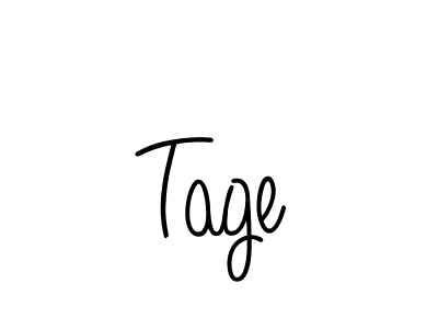 You should practise on your own different ways (Angelique-Rose-font-FFP) to write your name (Tage) in signature. don't let someone else do it for you. Tage signature style 5 images and pictures png