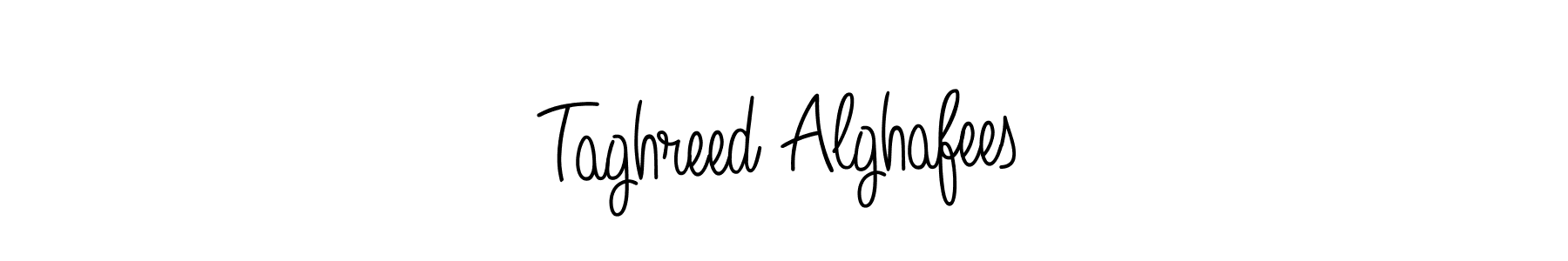 Make a short Taghreed Alghafees signature style. Manage your documents anywhere anytime using Angelique-Rose-font-FFP. Create and add eSignatures, submit forms, share and send files easily. Taghreed Alghafees signature style 5 images and pictures png