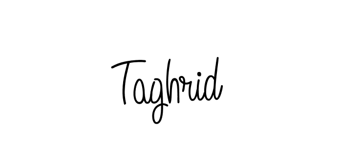 The best way (Angelique-Rose-font-FFP) to make a short signature is to pick only two or three words in your name. The name Taghrid include a total of six letters. For converting this name. Taghrid signature style 5 images and pictures png