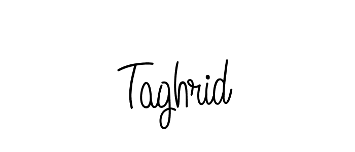 The best way (Angelique-Rose-font-FFP) to make a short signature is to pick only two or three words in your name. The name Taghrid include a total of six letters. For converting this name. Taghrid signature style 5 images and pictures png