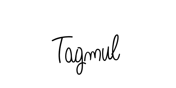 Tagmul stylish signature style. Best Handwritten Sign (Angelique-Rose-font-FFP) for my name. Handwritten Signature Collection Ideas for my name Tagmul. Tagmul signature style 5 images and pictures png