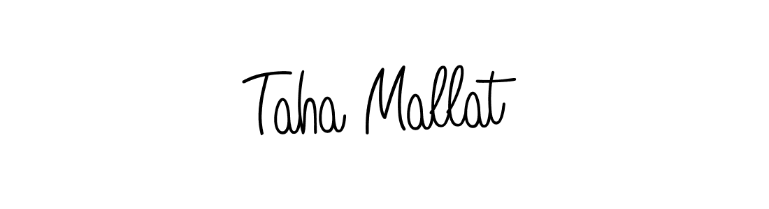 if you are searching for the best signature style for your name Taha Mallat. so please give up your signature search. here we have designed multiple signature styles  using Angelique-Rose-font-FFP. Taha Mallat signature style 5 images and pictures png