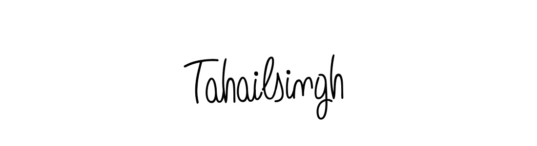 Check out images of Autograph of Tahailsingh name. Actor Tahailsingh Signature Style. Angelique-Rose-font-FFP is a professional sign style online. Tahailsingh signature style 5 images and pictures png