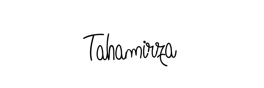 Best and Professional Signature Style for Tahamirza. Angelique-Rose-font-FFP Best Signature Style Collection. Tahamirza signature style 5 images and pictures png