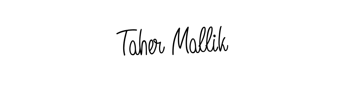 Once you've used our free online signature maker to create your best signature Angelique-Rose-font-FFP style, it's time to enjoy all of the benefits that Taher Mallik name signing documents. Taher Mallik signature style 5 images and pictures png
