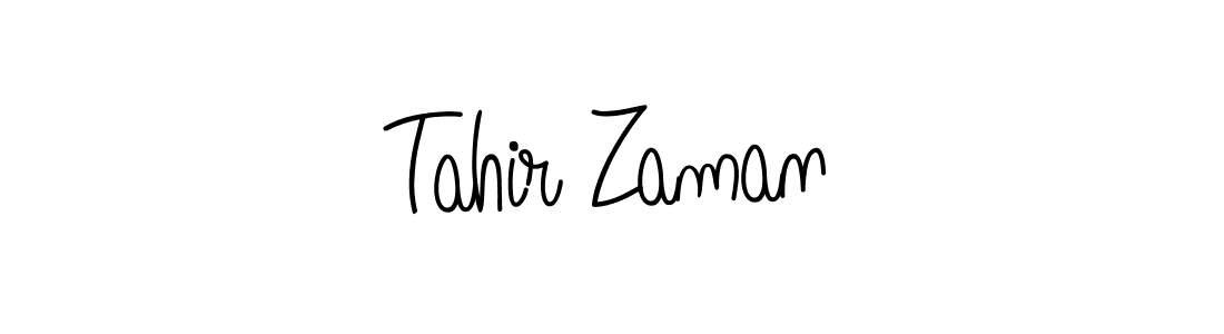 Make a beautiful signature design for name Tahir Zaman. Use this online signature maker to create a handwritten signature for free. Tahir Zaman signature style 5 images and pictures png