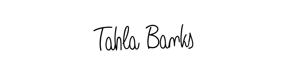 Best and Professional Signature Style for Tahla Banks. Angelique-Rose-font-FFP Best Signature Style Collection. Tahla Banks signature style 5 images and pictures png