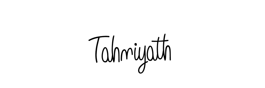 Similarly Angelique-Rose-font-FFP is the best handwritten signature design. Signature creator online .You can use it as an online autograph creator for name Tahniyath. Tahniyath signature style 5 images and pictures png