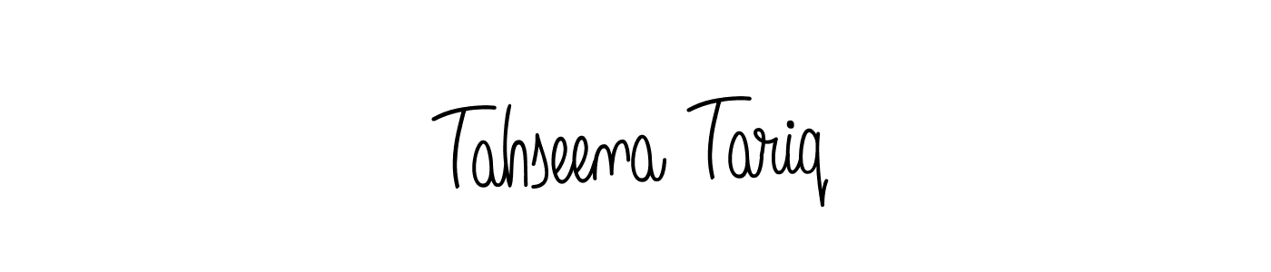 Once you've used our free online signature maker to create your best signature Angelique-Rose-font-FFP style, it's time to enjoy all of the benefits that Tahseena Tariq name signing documents. Tahseena Tariq signature style 5 images and pictures png