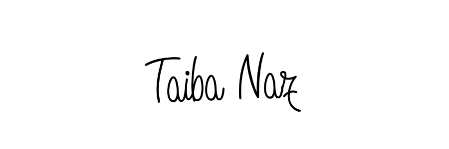 Once you've used our free online signature maker to create your best signature Angelique-Rose-font-FFP style, it's time to enjoy all of the benefits that Taiba Naz name signing documents. Taiba Naz signature style 5 images and pictures png