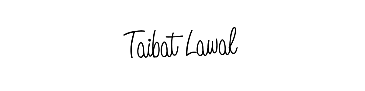 Also we have Taibat Lawal name is the best signature style. Create professional handwritten signature collection using Angelique-Rose-font-FFP autograph style. Taibat Lawal signature style 5 images and pictures png