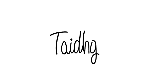 How to make Taidhg signature? Angelique-Rose-font-FFP is a professional autograph style. Create handwritten signature for Taidhg name. Taidhg signature style 5 images and pictures png