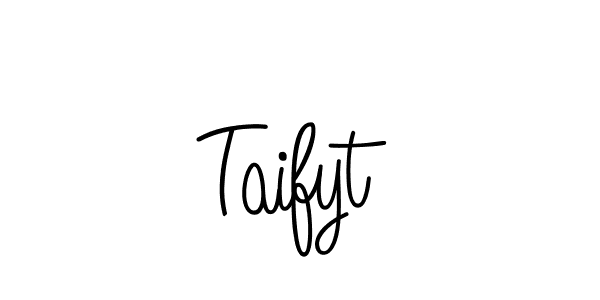 You should practise on your own different ways (Angelique-Rose-font-FFP) to write your name (Taifyt) in signature. don't let someone else do it for you. Taifyt signature style 5 images and pictures png