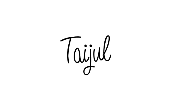 How to make Taijul signature? Angelique-Rose-font-FFP is a professional autograph style. Create handwritten signature for Taijul name. Taijul signature style 5 images and pictures png