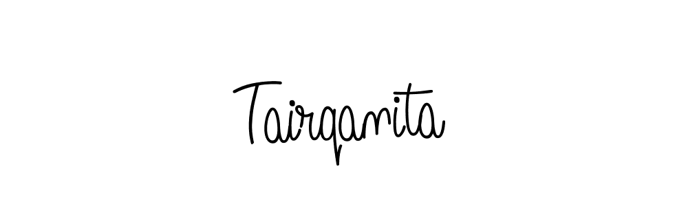 It looks lik you need a new signature style for name Tairqanita. Design unique handwritten (Angelique-Rose-font-FFP) signature with our free signature maker in just a few clicks. Tairqanita signature style 5 images and pictures png