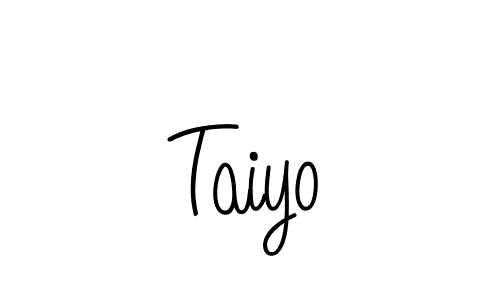 How to Draw Taiyo signature style? Angelique-Rose-font-FFP is a latest design signature styles for name Taiyo. Taiyo signature style 5 images and pictures png