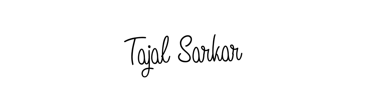 Design your own signature with our free online signature maker. With this signature software, you can create a handwritten (Angelique-Rose-font-FFP) signature for name Tajal Sarkar. Tajal Sarkar signature style 5 images and pictures png