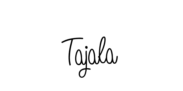 Design your own signature with our free online signature maker. With this signature software, you can create a handwritten (Angelique-Rose-font-FFP) signature for name Tajala. Tajala signature style 5 images and pictures png