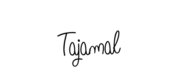 Design your own signature with our free online signature maker. With this signature software, you can create a handwritten (Angelique-Rose-font-FFP) signature for name Tajamal. Tajamal signature style 5 images and pictures png