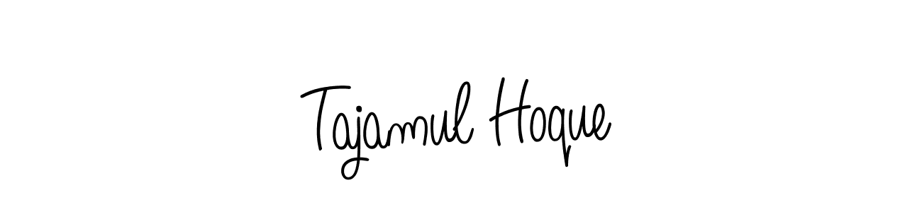 How to Draw Tajamul Hoque signature style? Angelique-Rose-font-FFP is a latest design signature styles for name Tajamul Hoque. Tajamul Hoque signature style 5 images and pictures png