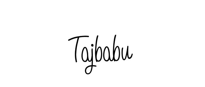 Design your own signature with our free online signature maker. With this signature software, you can create a handwritten (Angelique-Rose-font-FFP) signature for name Tajbabu. Tajbabu signature style 5 images and pictures png