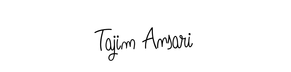 Once you've used our free online signature maker to create your best signature Angelique-Rose-font-FFP style, it's time to enjoy all of the benefits that Tajim Ansari name signing documents. Tajim Ansari signature style 5 images and pictures png