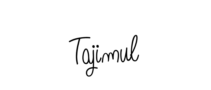Check out images of Autograph of Tajimul name. Actor Tajimul Signature Style. Angelique-Rose-font-FFP is a professional sign style online. Tajimul signature style 5 images and pictures png
