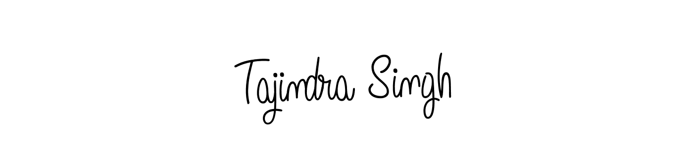Tajindra Singh stylish signature style. Best Handwritten Sign (Angelique-Rose-font-FFP) for my name. Handwritten Signature Collection Ideas for my name Tajindra Singh. Tajindra Singh signature style 5 images and pictures png
