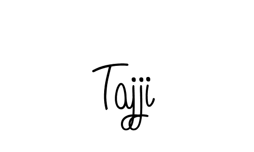 How to make Tajji signature? Angelique-Rose-font-FFP is a professional autograph style. Create handwritten signature for Tajji name. Tajji signature style 5 images and pictures png