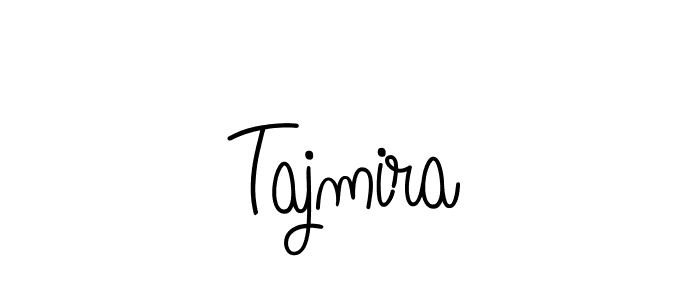 The best way (Angelique-Rose-font-FFP) to make a short signature is to pick only two or three words in your name. The name Tajmira include a total of six letters. For converting this name. Tajmira signature style 5 images and pictures png
