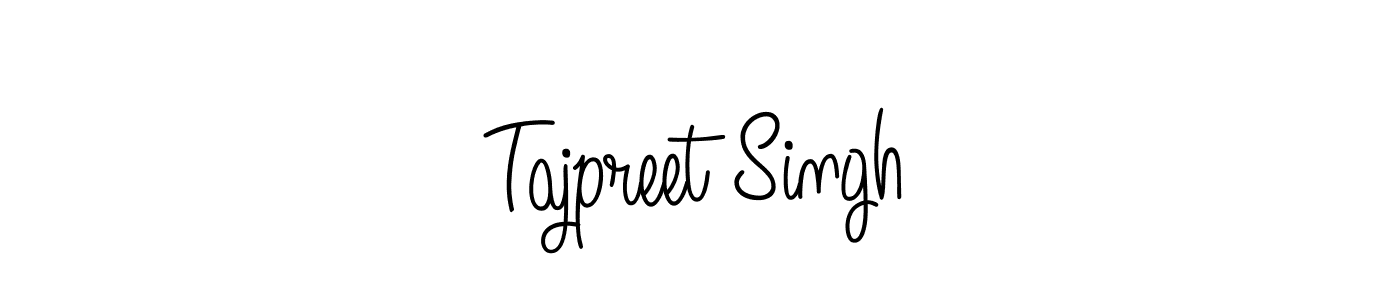 How to make Tajpreet Singh name signature. Use Angelique-Rose-font-FFP style for creating short signs online. This is the latest handwritten sign. Tajpreet Singh signature style 5 images and pictures png