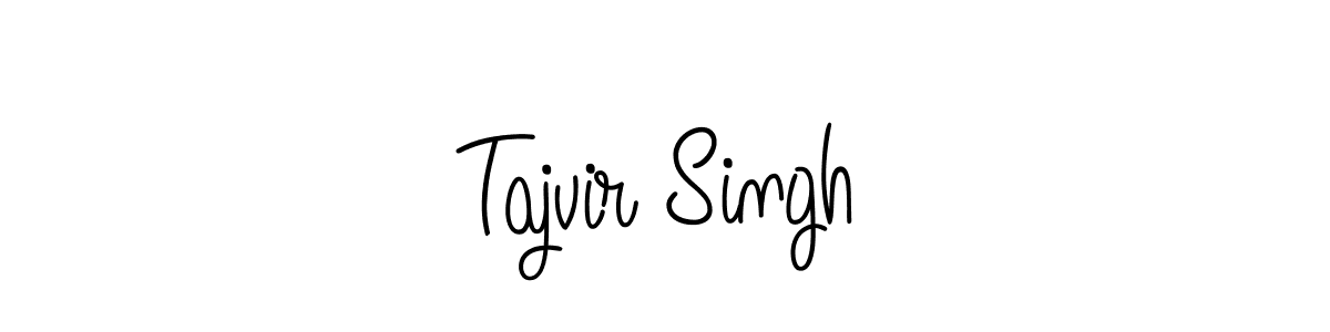 Design your own signature with our free online signature maker. With this signature software, you can create a handwritten (Angelique-Rose-font-FFP) signature for name Tajvir Singh. Tajvir Singh signature style 5 images and pictures png