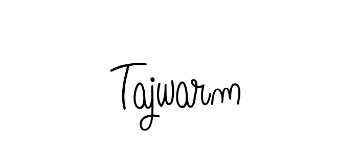 Create a beautiful signature design for name Tajwarm. With this signature (Angelique-Rose-font-FFP) fonts, you can make a handwritten signature for free. Tajwarm signature style 5 images and pictures png