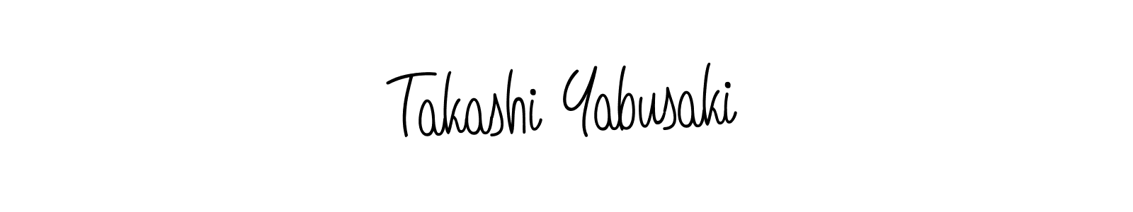 Make a beautiful signature design for name Takashi Yabusaki. Use this online signature maker to create a handwritten signature for free. Takashi Yabusaki signature style 5 images and pictures png