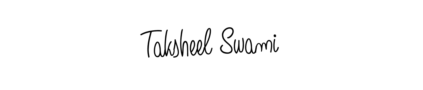 Check out images of Autograph of Taksheel Swami name. Actor Taksheel Swami Signature Style. Angelique-Rose-font-FFP is a professional sign style online. Taksheel Swami signature style 5 images and pictures png