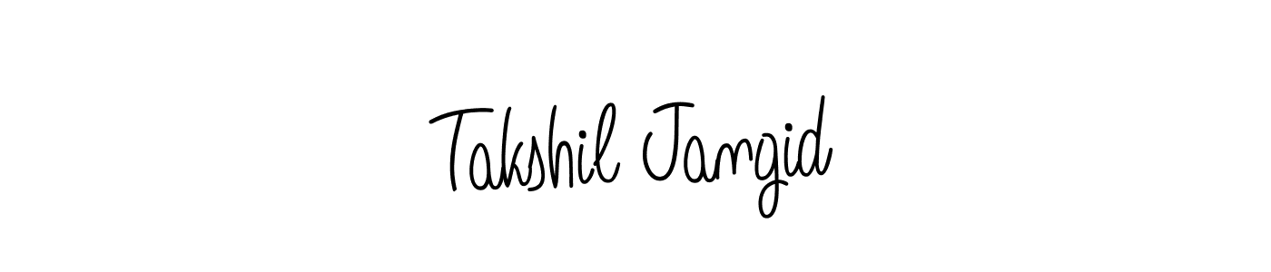 It looks lik you need a new signature style for name Takshil Jangid. Design unique handwritten (Angelique-Rose-font-FFP) signature with our free signature maker in just a few clicks. Takshil Jangid signature style 5 images and pictures png