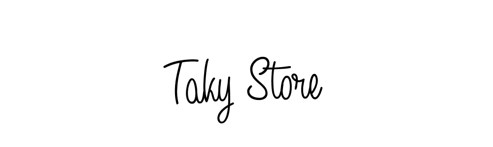 Once you've used our free online signature maker to create your best signature Angelique-Rose-font-FFP style, it's time to enjoy all of the benefits that Taky Store name signing documents. Taky Store signature style 5 images and pictures png