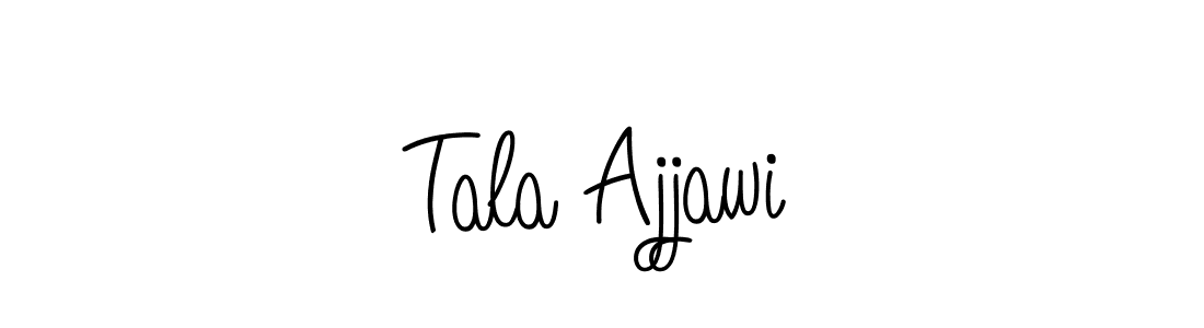 Similarly Angelique-Rose-font-FFP is the best handwritten signature design. Signature creator online .You can use it as an online autograph creator for name Tala Ajjawi. Tala Ajjawi signature style 5 images and pictures png