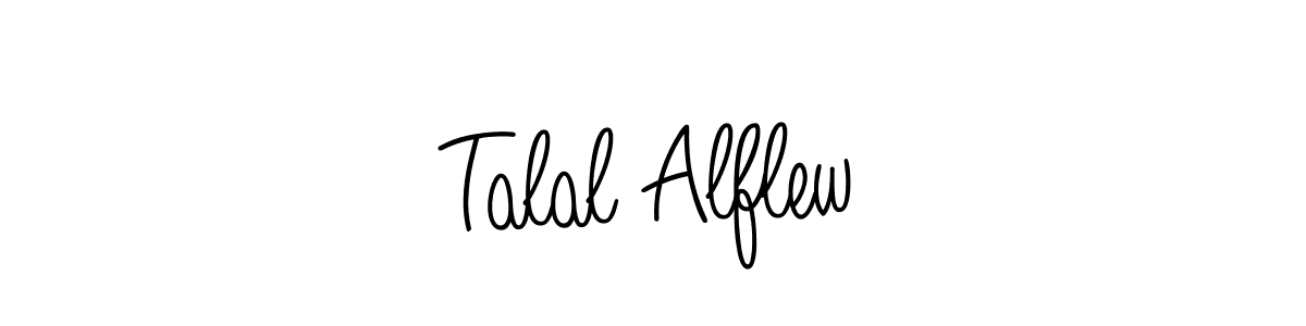 Once you've used our free online signature maker to create your best signature Angelique-Rose-font-FFP style, it's time to enjoy all of the benefits that Talal Alflew name signing documents. Talal Alflew signature style 5 images and pictures png