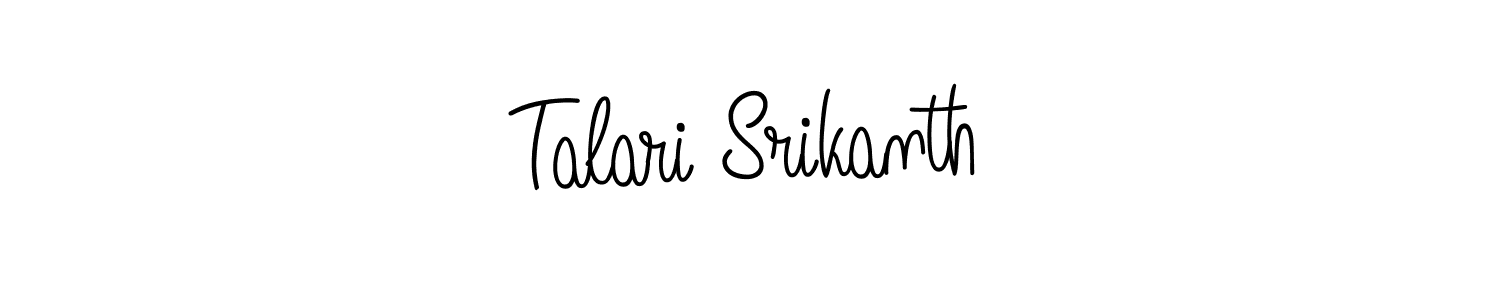 Also You can easily find your signature by using the search form. We will create Talari Srikanth name handwritten signature images for you free of cost using Angelique-Rose-font-FFP sign style. Talari Srikanth signature style 5 images and pictures png