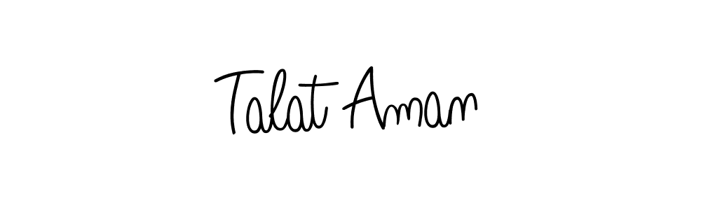 This is the best signature style for the Talat Aman name. Also you like these signature font (Angelique-Rose-font-FFP). Mix name signature. Talat Aman signature style 5 images and pictures png