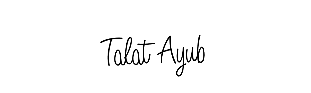 Best and Professional Signature Style for Talat Ayub. Angelique-Rose-font-FFP Best Signature Style Collection. Talat Ayub signature style 5 images and pictures png