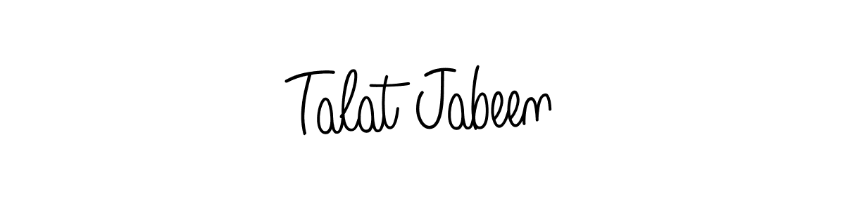 if you are searching for the best signature style for your name Talat Jabeen. so please give up your signature search. here we have designed multiple signature styles  using Angelique-Rose-font-FFP. Talat Jabeen signature style 5 images and pictures png