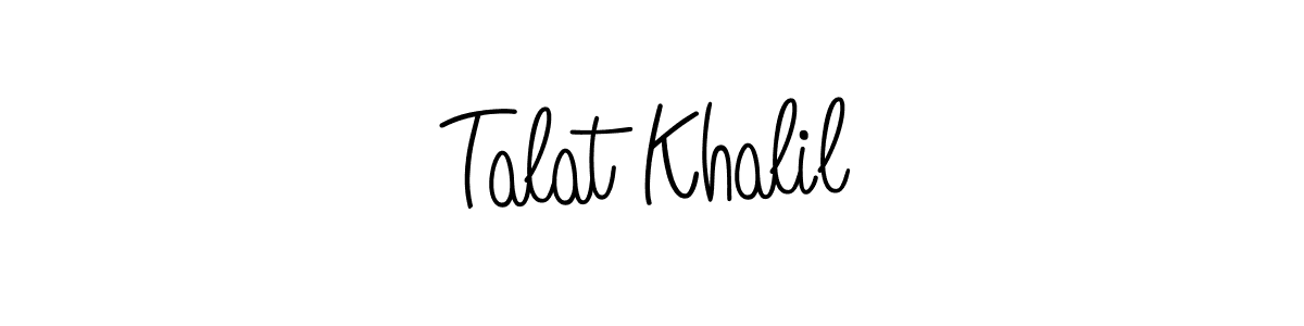 Also You can easily find your signature by using the search form. We will create Talat Khalil name handwritten signature images for you free of cost using Angelique-Rose-font-FFP sign style. Talat Khalil signature style 5 images and pictures png