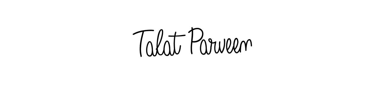 How to Draw Talat Parveen signature style? Angelique-Rose-font-FFP is a latest design signature styles for name Talat Parveen. Talat Parveen signature style 5 images and pictures png